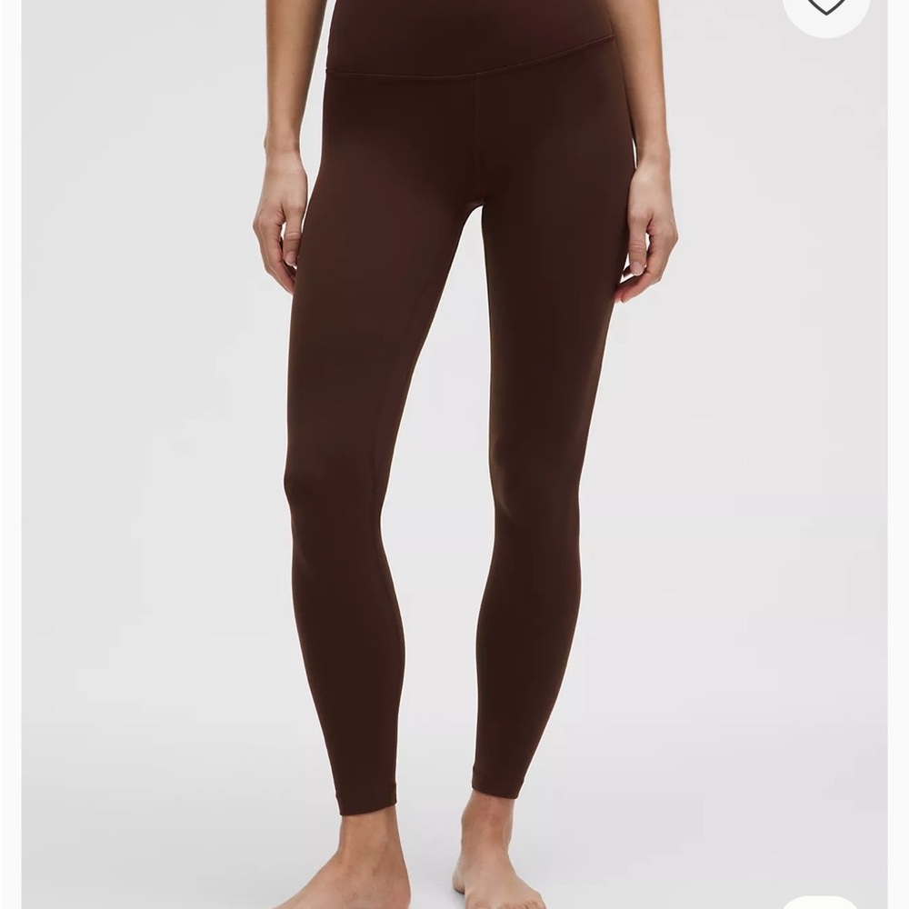Lululemon Athletica Chocolate Brown Leggings
